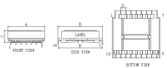 UL Approved Chinese Manufacturer of Efd High Frequency Transformer for Mobile Adapters