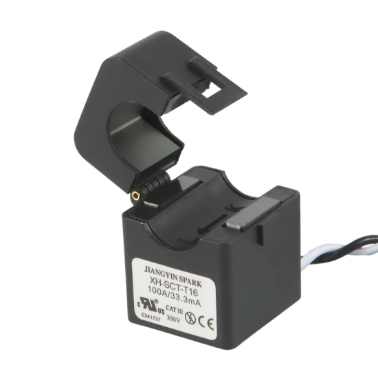 電流監視センサー クランプ タイプ Xh-Sct T16 100A 0.333V Cts UL AC スプリットコア電源トランス、インテリジェントソーラー監視用